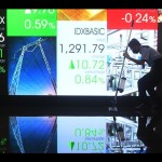 Petugas kebersihan melintasi layar digital pergerakan saham di Bursa Efek Indonesia, Jakarta, Jumat (24/6/2022). ANTARA FOTO/Akbar Nugroho Gumay/foc.-1670992125