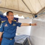 Plt Kepala Kantor KSOP Kelas I Panjang Novian Eldi saat ditemui di Pelabuhan Panjang Lampung, Jumat (30/12/2022). (Adimas Raditya)-1672384540
