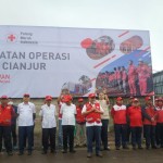 PMI mengadakan acara peringatan Hari Relawan di Kabupaten Cianjur, Provinsi Jawa Barat, Senin (26/12/2022). (ANTARA)-1672114259