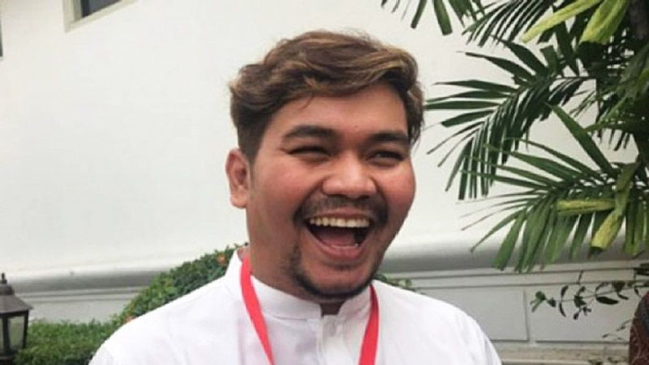 Presenter Indra Bekti. ANTARA/Hanni Sofia/am.