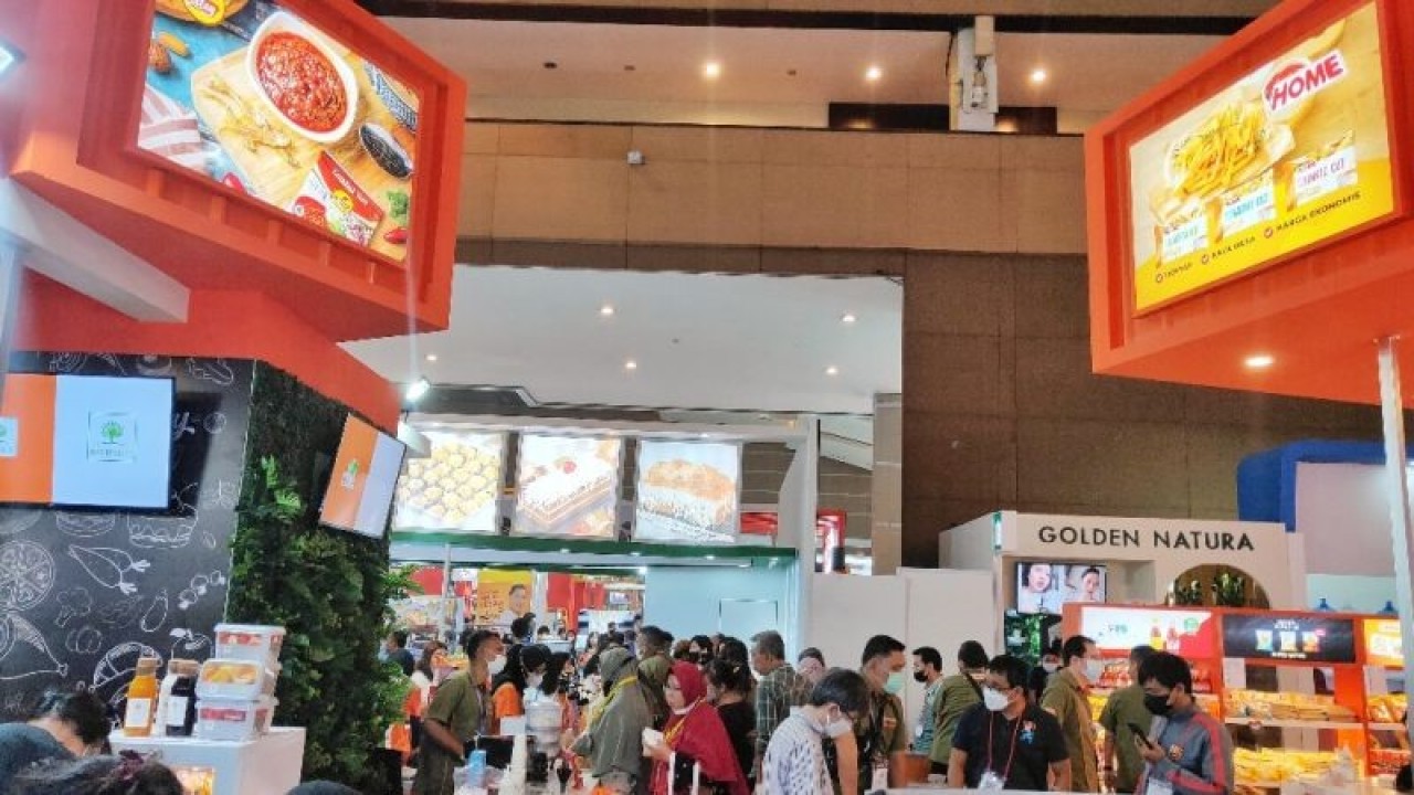 Ilustrasi: Pameran industri makanan dan minuman Salon International de L'alimentation (SIAL Interfood) yang berlangsung pada 9-12 November 2022 di JIExpo Kemayoran, Jakarta, Rabu (9/11/2022) (ANTARA/Maria Cicilia Galuh)