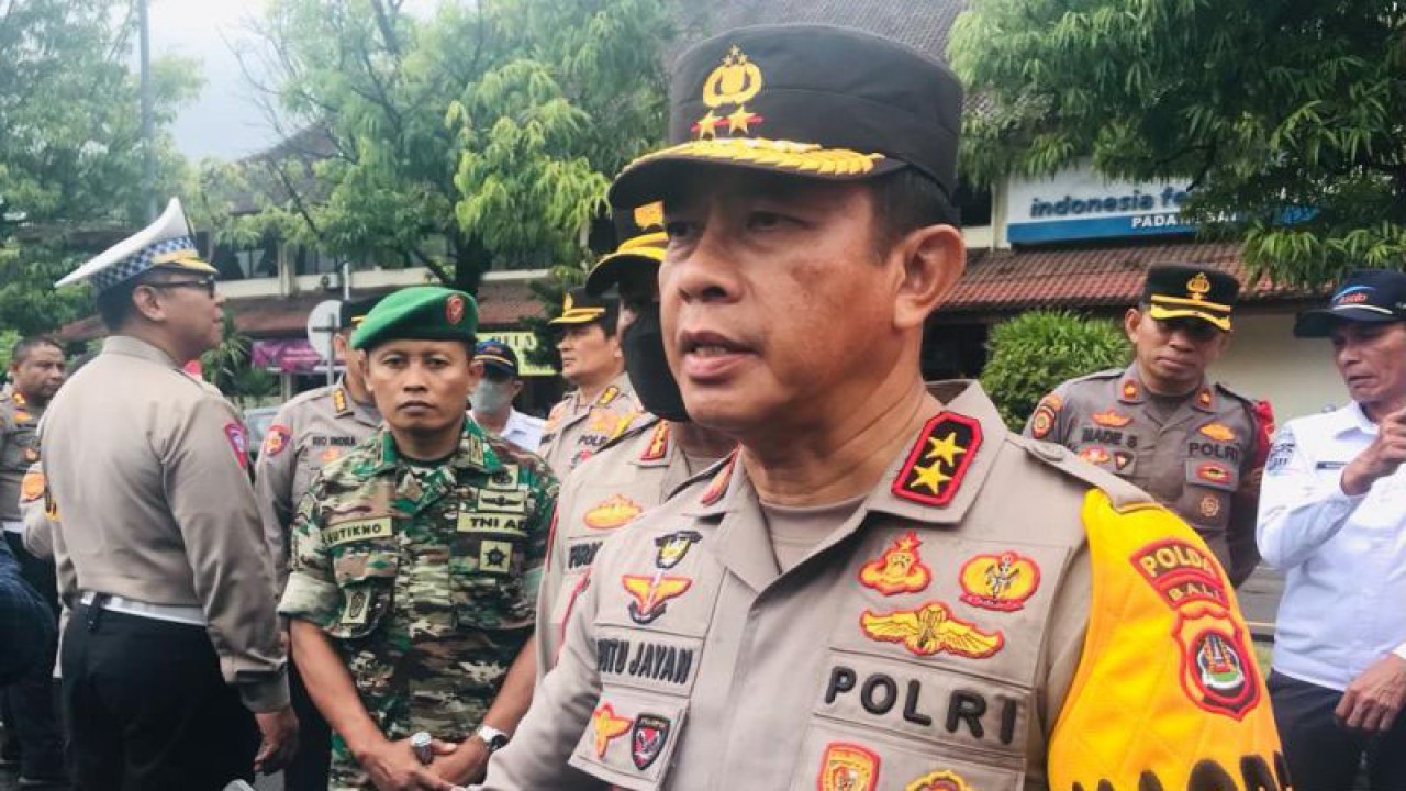 Kepala Kepolisian Daerah Bali Inspektur Jenderal Polisi Putu Jayan Danu Putra. ANTARA/Rolandus Nampu