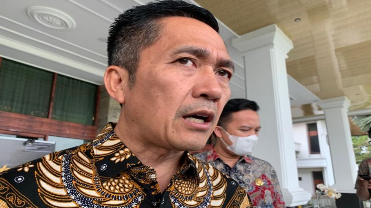 Sekretaris Daerah Kota Palembang Ratu Dewa. (ANTARA/Ahmad Rafli Baiduri)