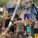 Razia PETI di Kabupaten Tebo, Jambi oleh Kepolisian Daerah Jambi. ANTARA/HO-1670758512