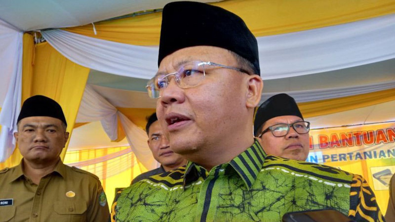 Gubernur Bengkulu Rohidin Mersyah. ANTARA/Anggi Mayasari