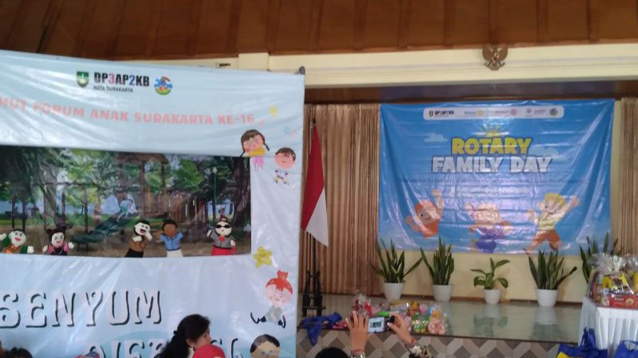 Penyelenggaran Rotary Family Day di Solo, Rabu (21/12/2022). ANTARA/Aris Wasita