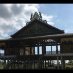 Rumah Adat Kuta yang dibangun Pemerintah Kabupaten Penajam Paser Utara (ANTARA/Novi Abdi-Bagus Purwa)-1670927967