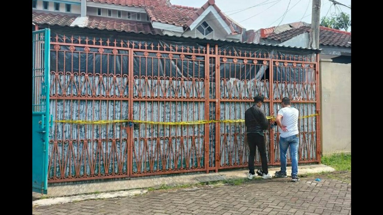 Rumah keluarga Kalideres. (Detikcom)