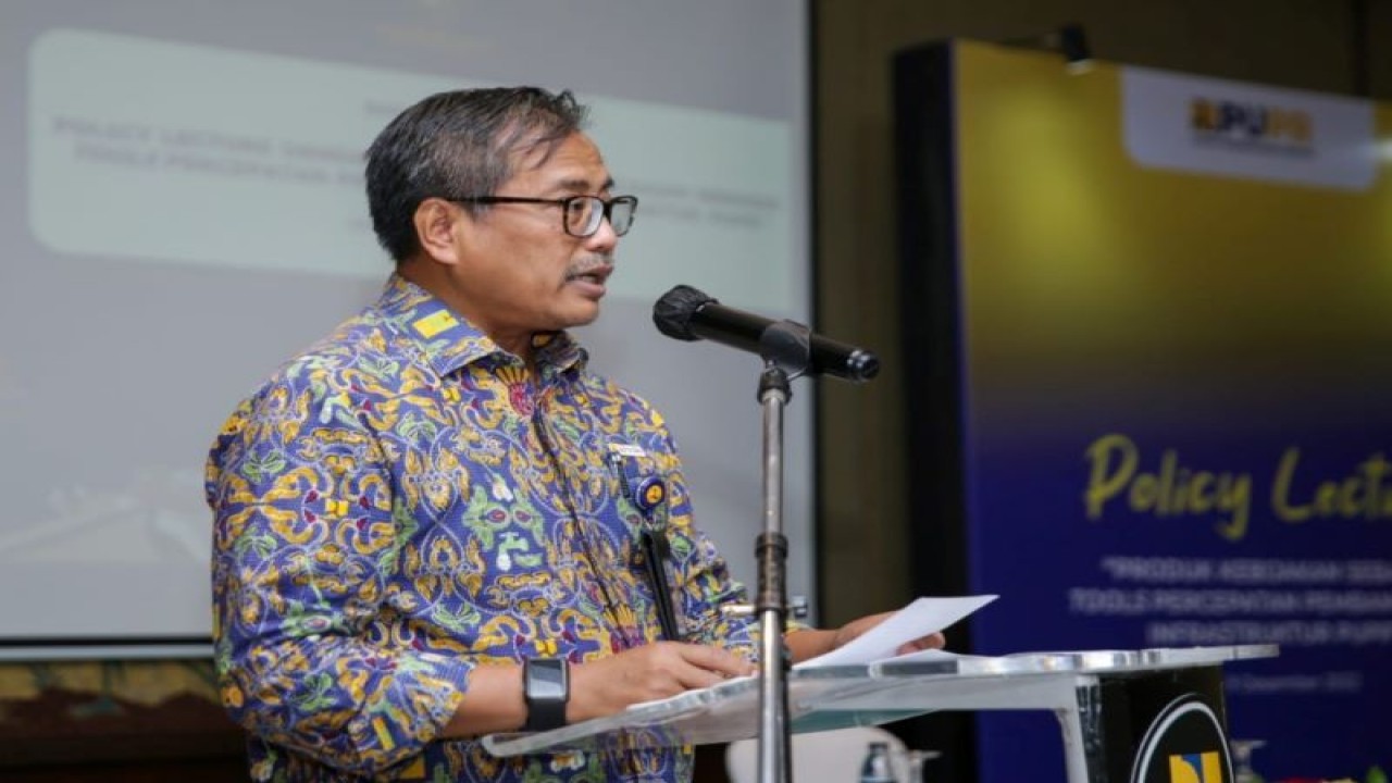 Sekretaris Jenderal Kementerian PUPR Muhammad Zainal Fatah. ANTARA/HO-Kementerian PUPR