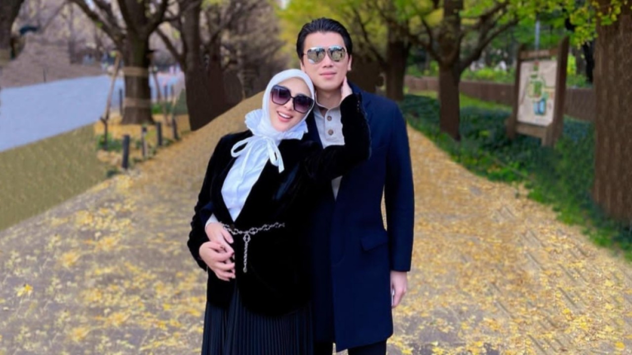 Syahrini dan Reino Barack/Instagram