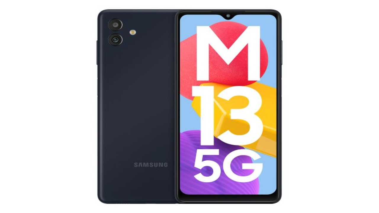 Tampilan ponsel Galaxy M13 5G yang akan menerima pembaruan sistem operasi Android 13 bersama dengan sistem operasi One UI 5.0. (ANTARA/HO/Samsung)