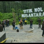 Titik Nol Nusantara yang saat ini masih masuk wilayah Kabupaten PPU, Kalimantan Timur. (ANTARA / M Ghofar)-1670983947
