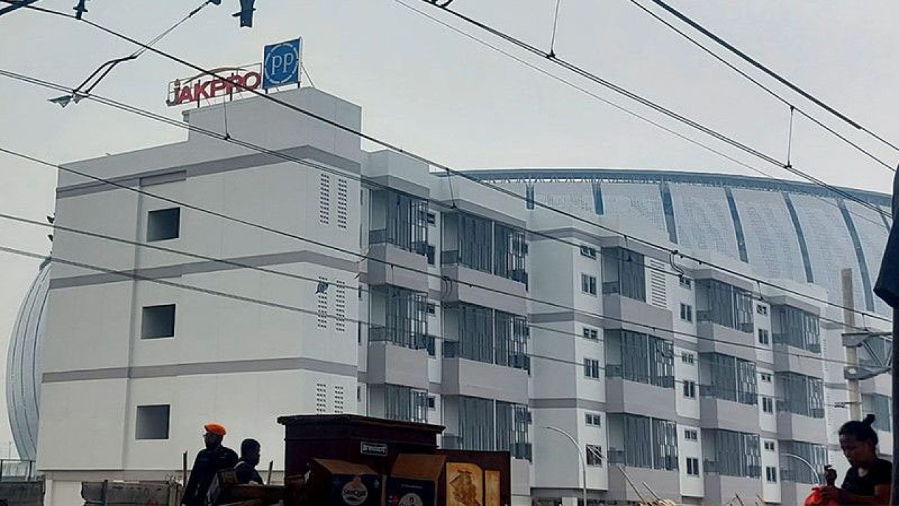 Arsip Foto - Kampung Susun Bayam di Tanjung Priok, Jakarta Utara, Kamis (10/11/2022). ANTARA/Abdu Faisal/aa.