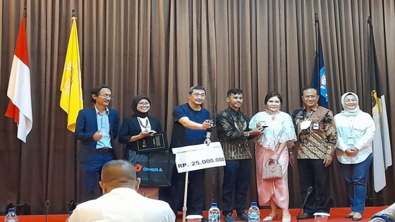 Pengumuman pemenang Kompetisi Tingkat Nasional “Three-Minute Telling-Innovation Competition (TMTiC) 2022” di Jakarta, Rabu (7/12/2022). (ANTARA/HO- Dokumentasi Pribadi)
