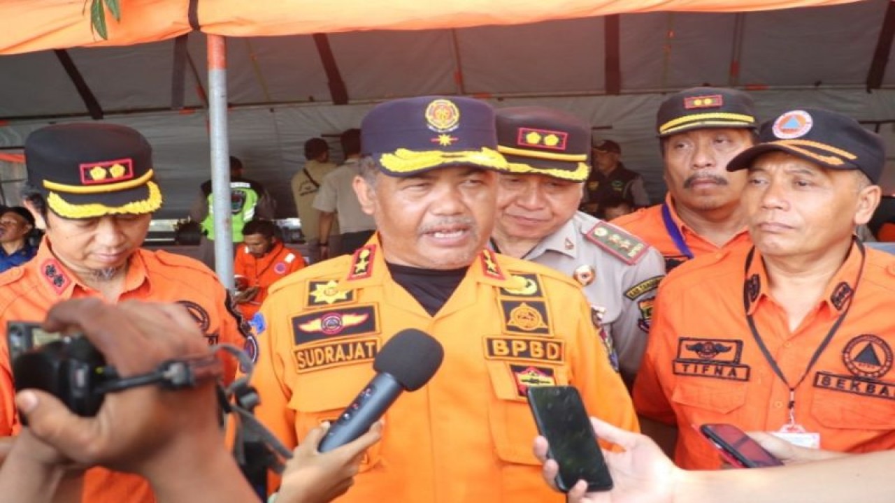Kepala BPBD Kabupaten Tangerang, Ujat Sudrajat. (HO/BPBD Tangerang)