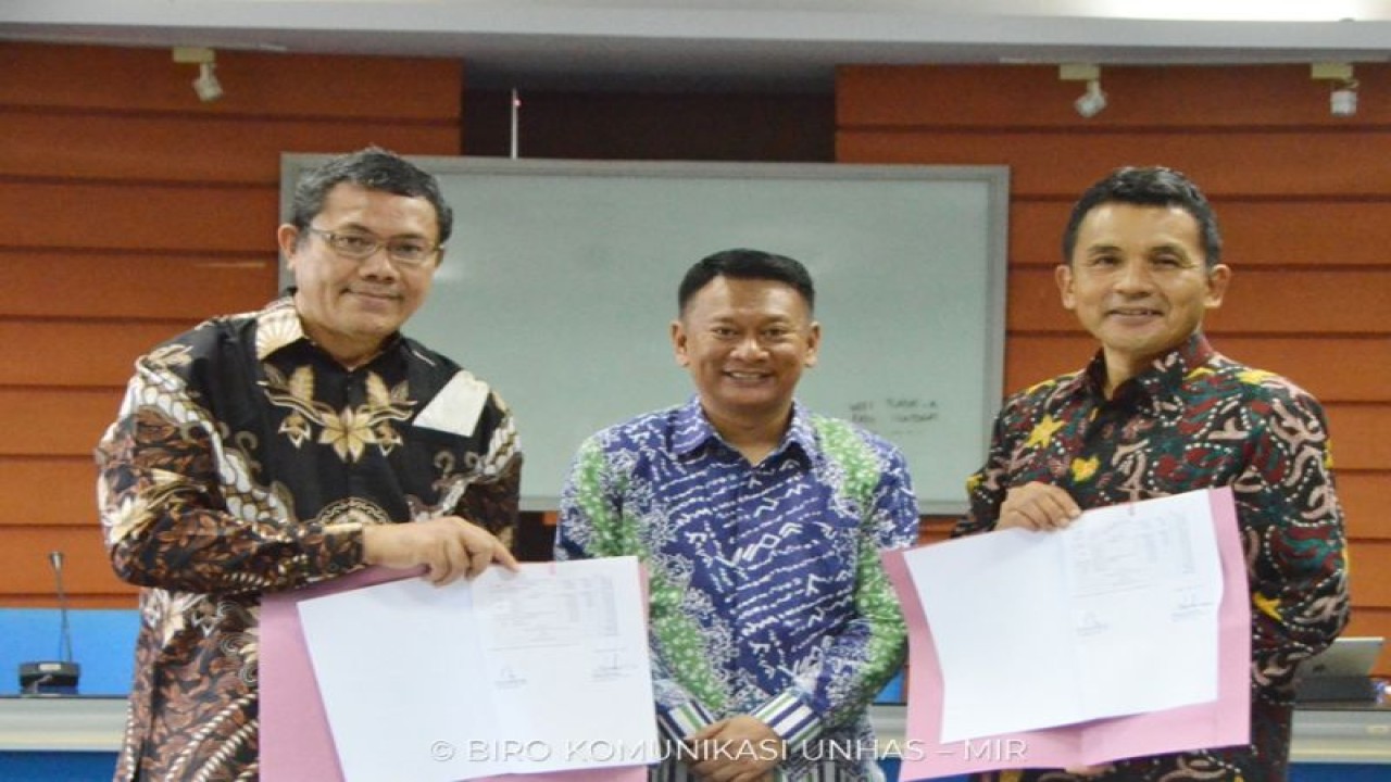 Unhas dan Nippon Koei tandatangani kerja sama penelitian bidang pertanian. ANTARA/HO-Unhas