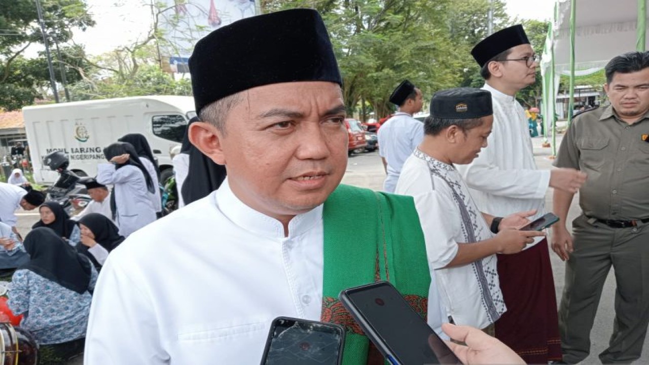 Wali Kota Pangkalpinang Maulan Aklil. ANTARA/Donatus Dasapurna