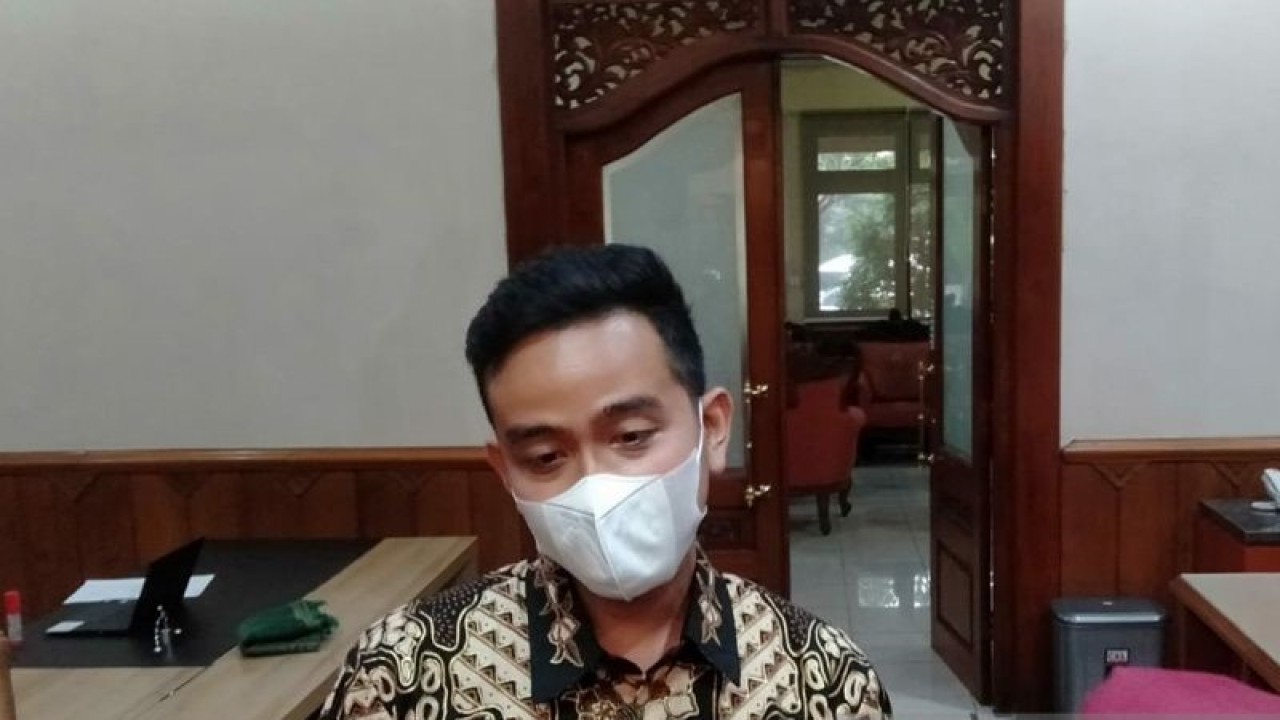 Wali Kota Surakarta Gibran Rakabuming Raka. ANTARA/Aris Wasita