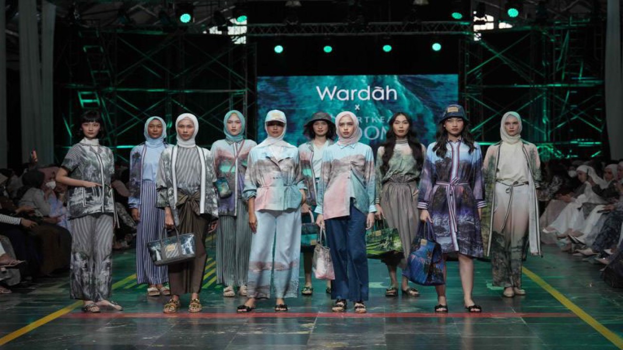 Wardah x Artkea Bloom. (ANTARA/HO/Wardah)