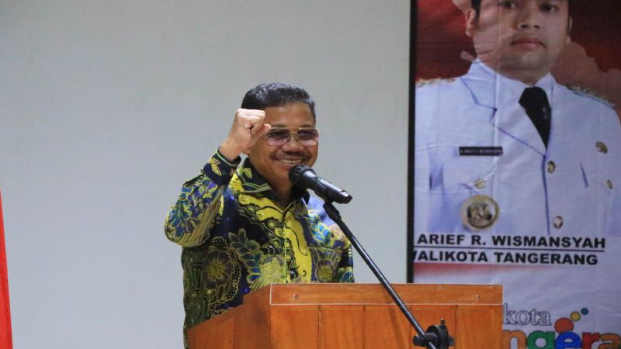 Wakil Wali Kota Tangerang Sachrudin menghadiri pembukaan Jambore Organisasi Masyarakat (Ormas) yang berlangsung mulai dari tanggal 7-9 Desember 2022 bertempat di Hotel Bumi Gumati, Sentul, Bogor. ANTARA/HO