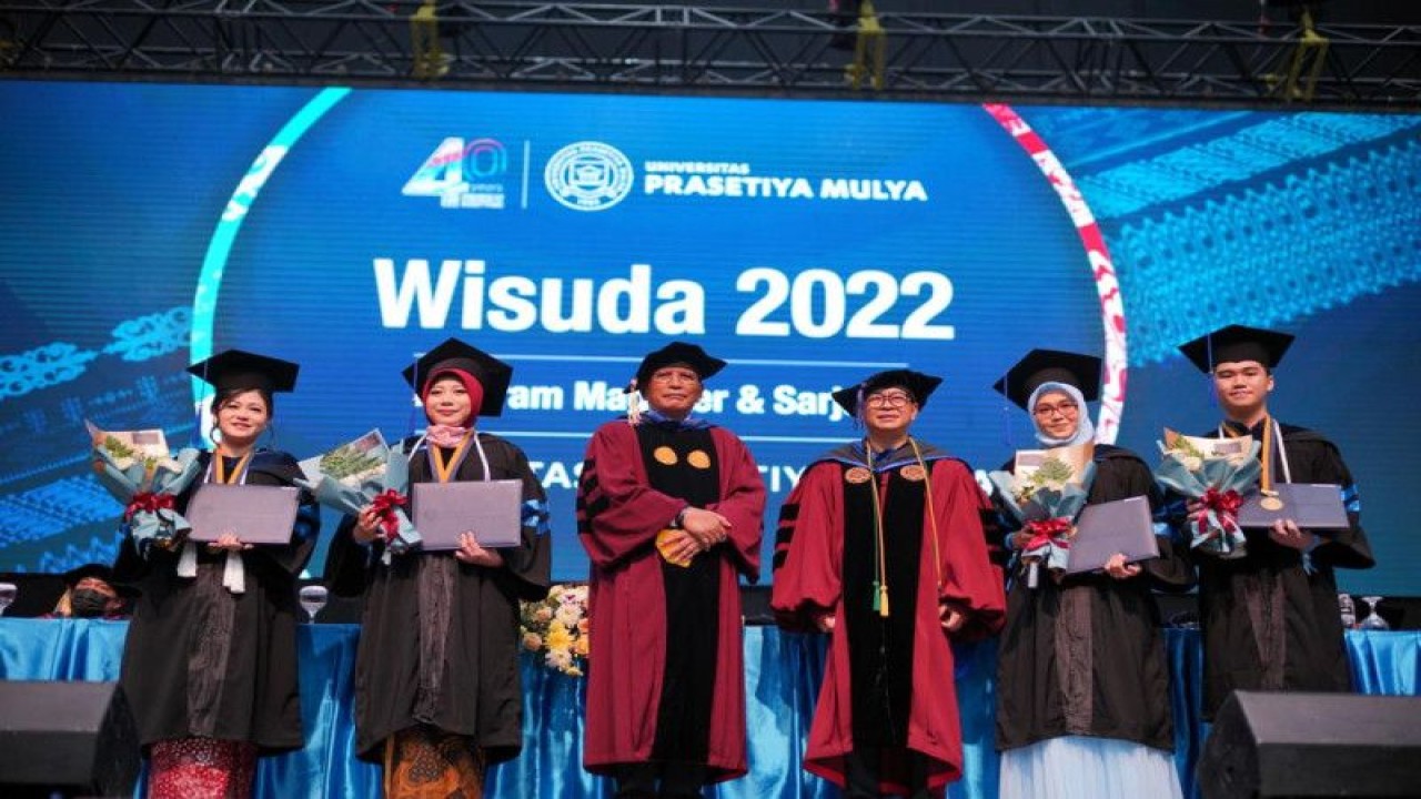 Wisuda Universitas Prasetiya Mulya di Jakarta, beberapa waktu lalu. (ANTARA/HO-Dokumentasi Pribadi)