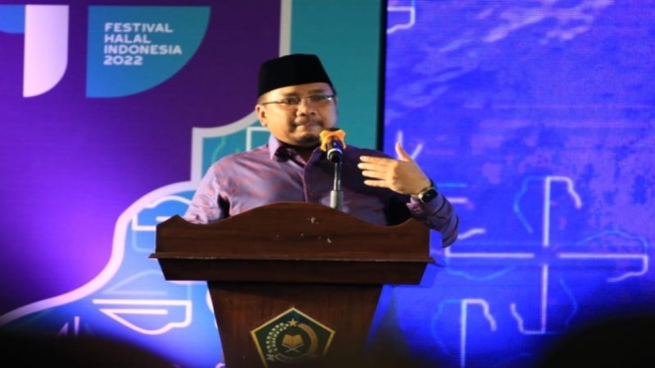 Menteri Agama Yaqut Cholil Qoumas. (ANTARA/HO-Kemenag)