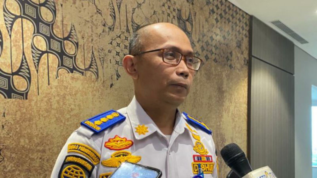 Kepala Bidang Angkutan Jalan Dinas Perhubungan DKI Jakarta, Yayat Sudrajat saat memberikan keterangan kepada media, Jakarta, Senin (26/12/2022). ANTARA/Luthfia Miranda Putri