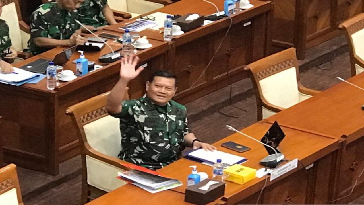 Calon Panglima TNI Laksamana Yudo Margono hadir dalam uji kelayakan dan kepatutan calon Panglima TNI di Kompleks Parlemen, Jakarta, Jumat (2/12/2022). ANTARA/Imam Budilaksono