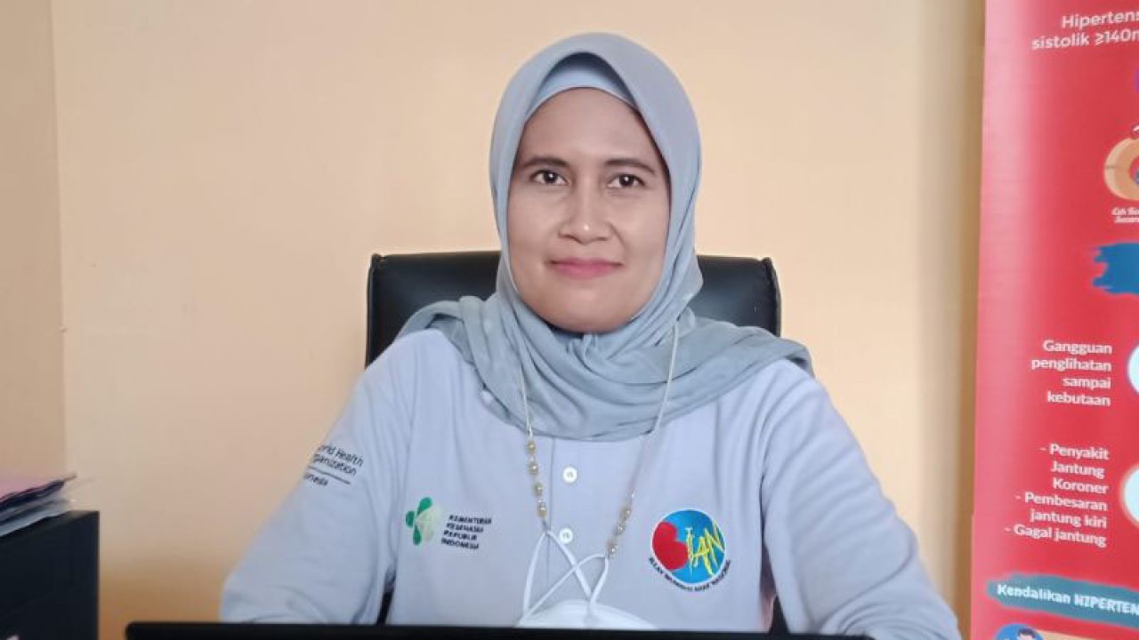 Kepala Bidang Pencegahan dan Pengendalian Penyakit Dinkes Baubau, Sulawesi Tenggara (Sultra), Yuslina, SKM (FOTO ANTARA/Yusran)