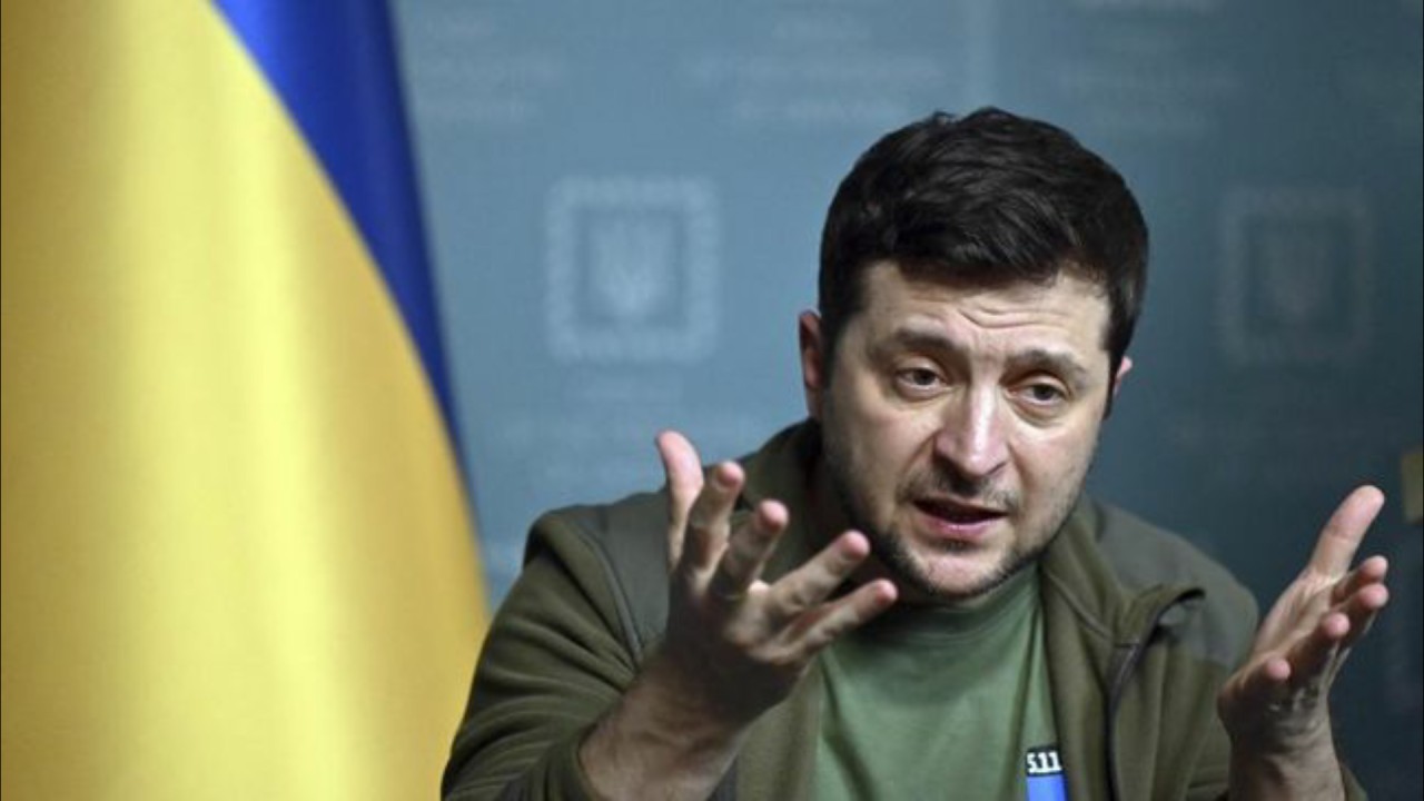 Presiden Ukraina Volodymyr Zelensky. (Net)