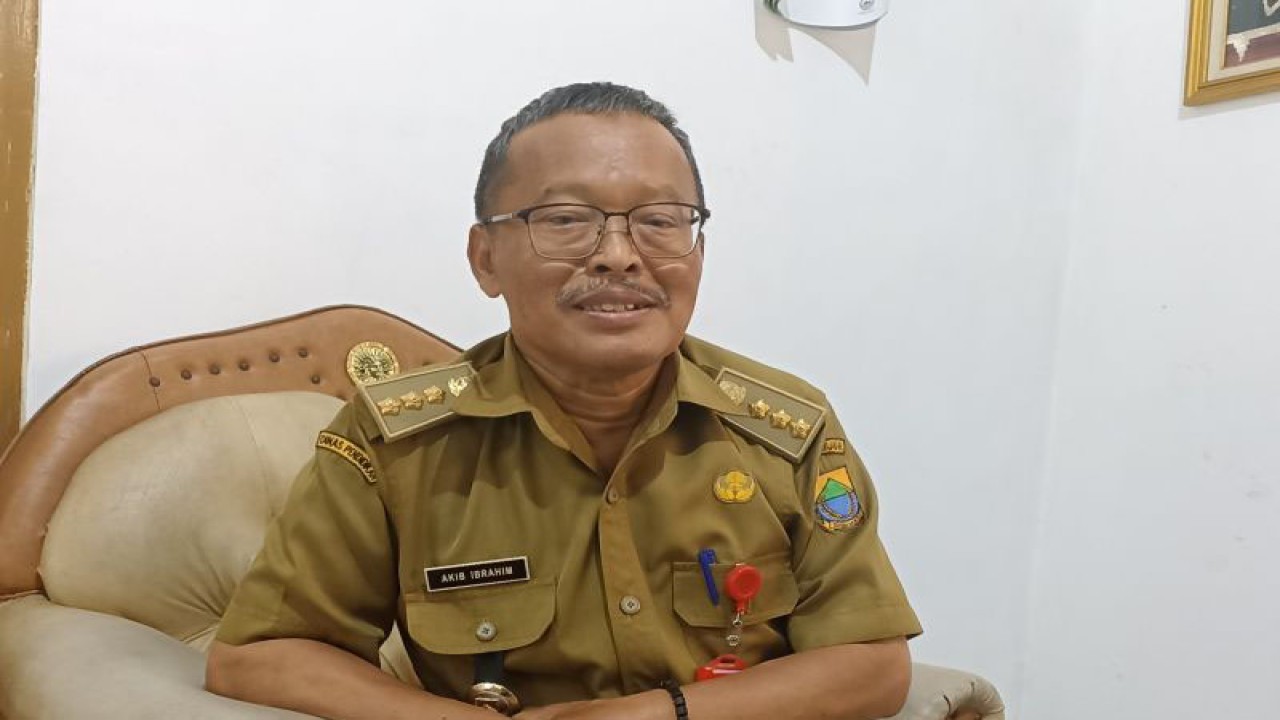 Kepala Disdikpora Kabupaten Cianjur, Jawa Barat Akib Ibrahim.(ANTARA/Ahmad Fikri).