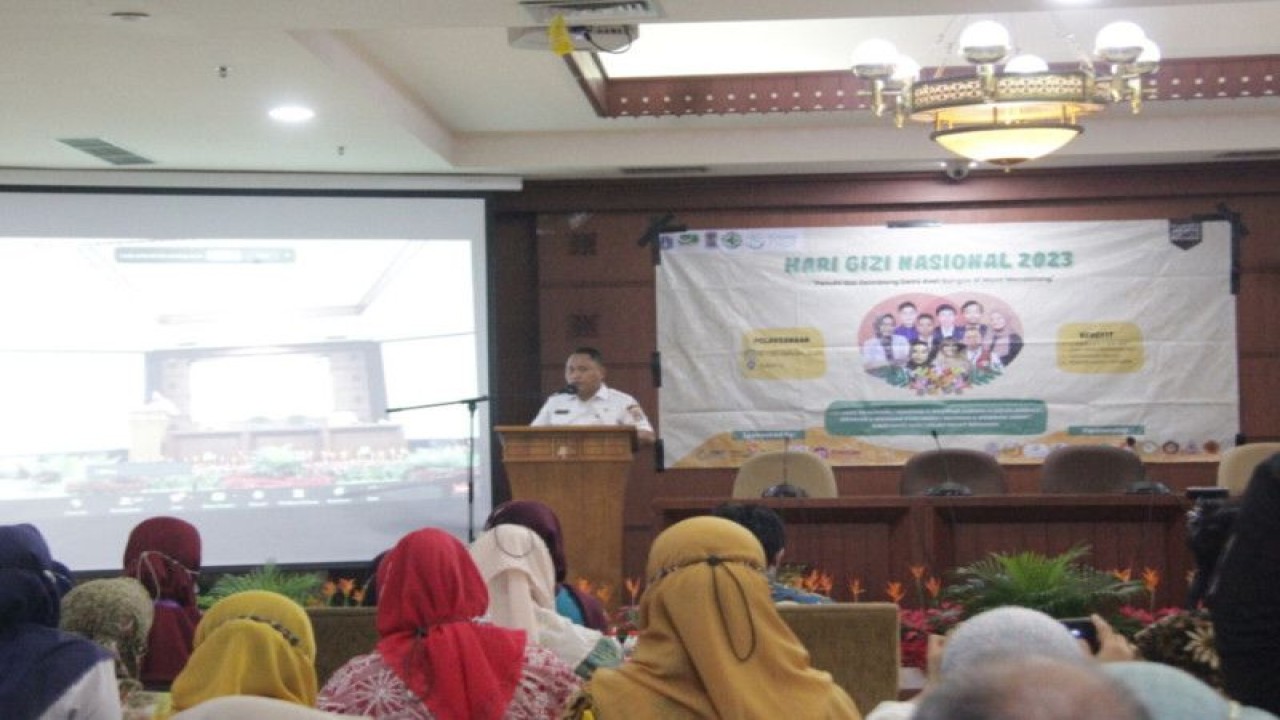 Sekretaris Kota Administrasi Jakarta Selatan Ali Murthadho membuka kegiatan kader posyandu, Jakarta, Rabu (18/1/2023). ANTARA/HO-Kominfotik Jakarta Selatan