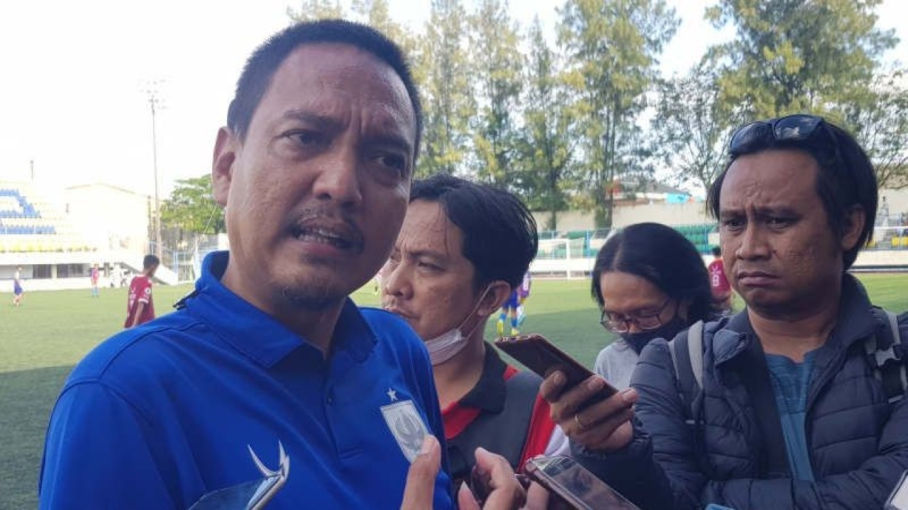 Anggota Komite Eksekutif (Exco) PSSI, A.S.Sukawijaya (ANTARA/ I.C.Senjaya)