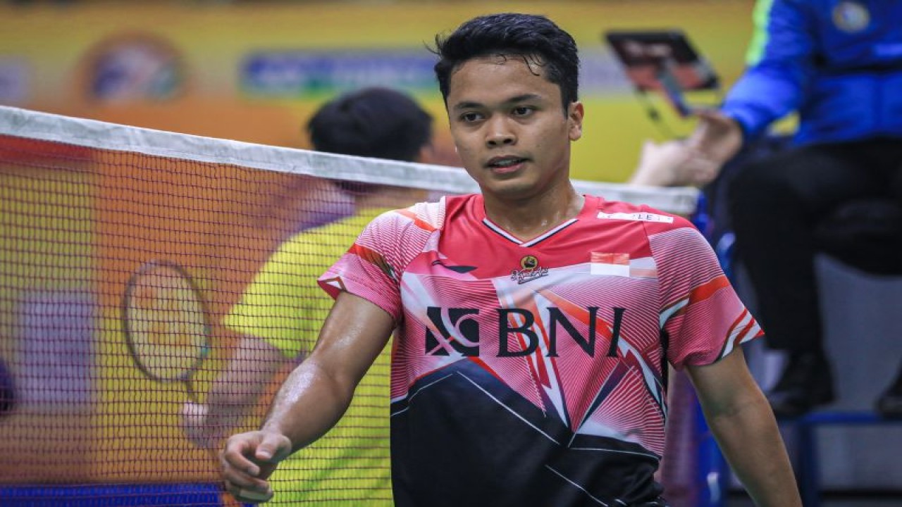 Anthony Sinisuka Ginting. (ANTARA/HO-PP PBSI)