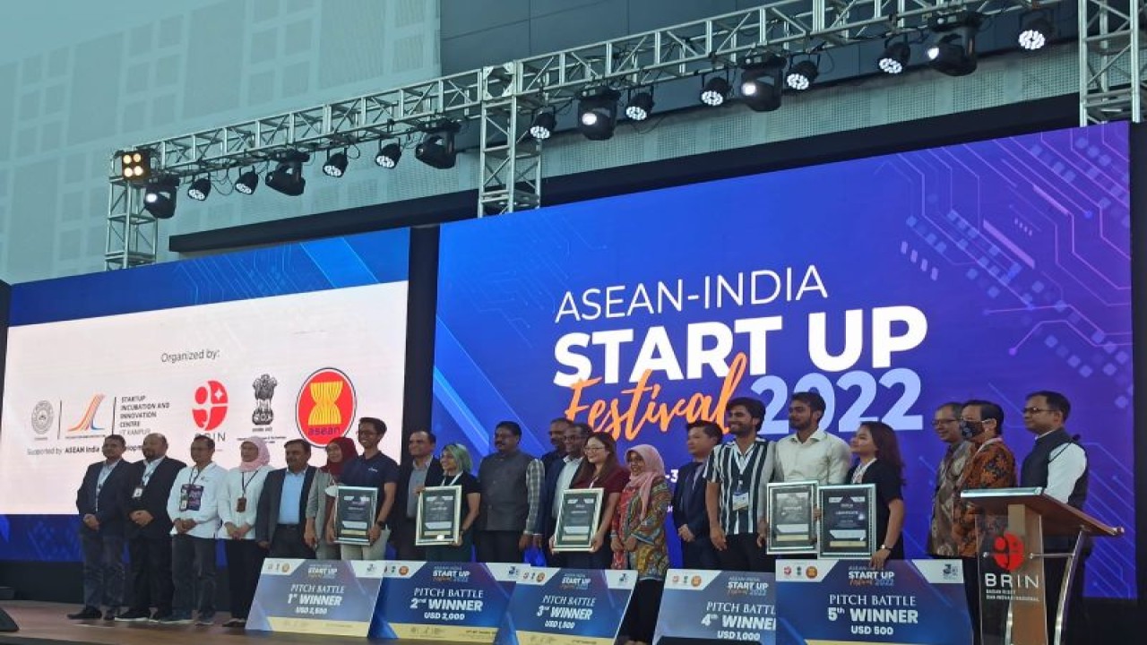 ASEAN-India Startup Festival (AISF) 2022. ANTARA/HO-Humas BRIN
