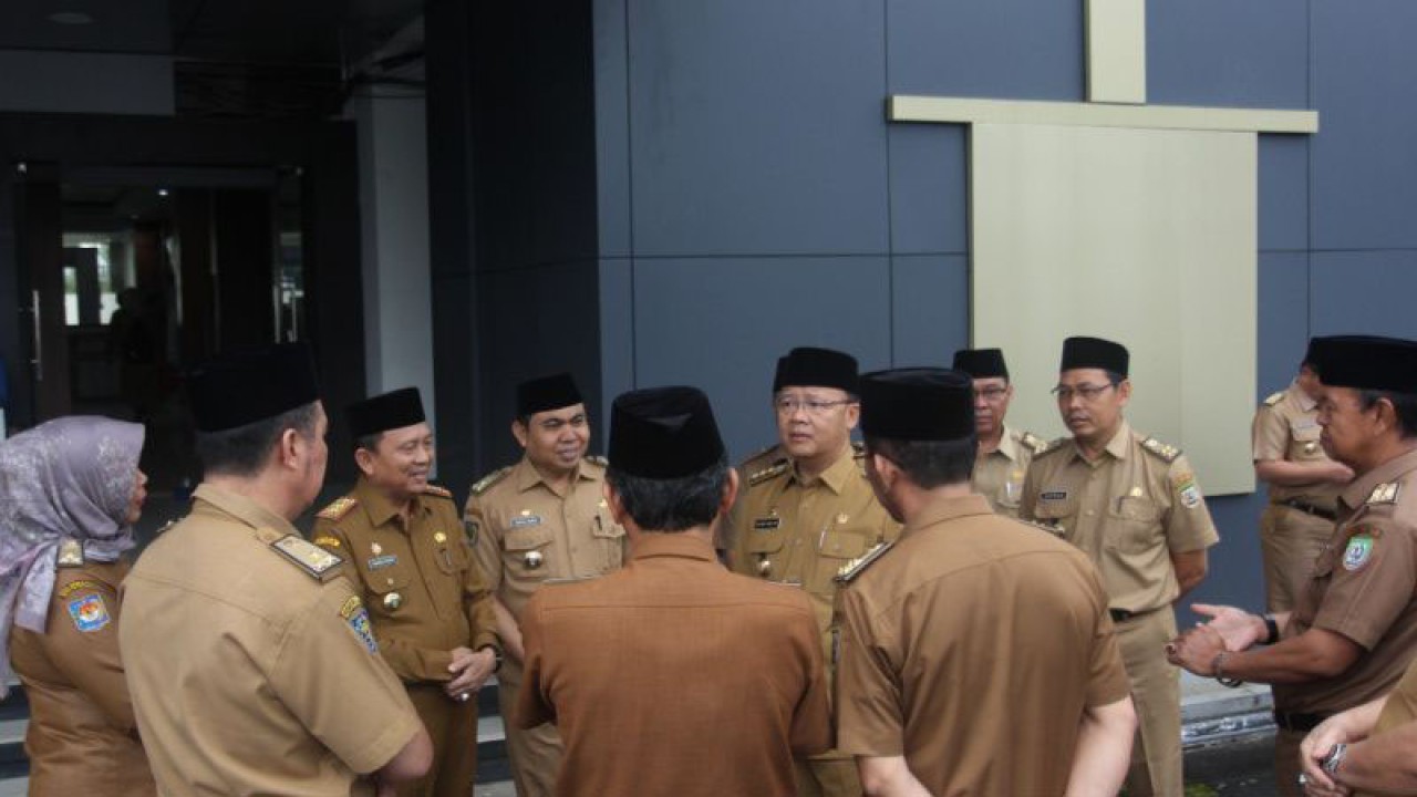 ASN di lingkungan Pemerintah Provinsi Bengkulu. ANTARA/Anggi Mayasari