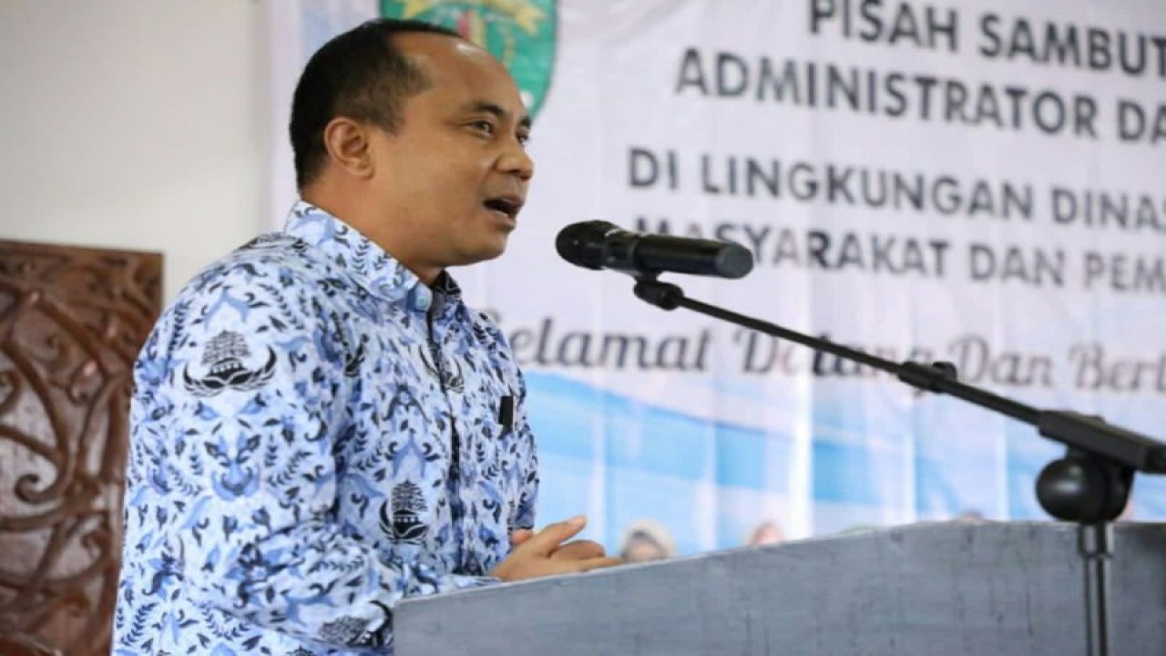 Kabid Pembangunan Desa dan Kawasan Perdesaan DPMPD Kaltim Aswanda (Antara/ HO DPMPD Kaltim)