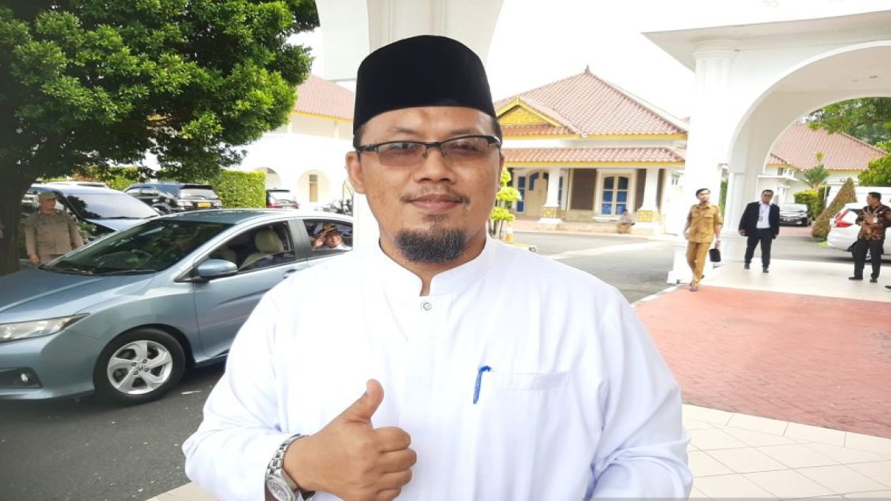 Ketua MUI Provinsi Kepri Bambang Maryono di Tanjungpinang, Senin (9/1/2023). (FOTO ANTARA/Ogen)