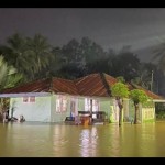 Banjir merendam permukiman warga di Kabupaten Pidie Jaya, Provinsi Aceh, Minggu (22/1/2022). (ANTARA/HO-BPBD Pidie Jaya)-1674368182