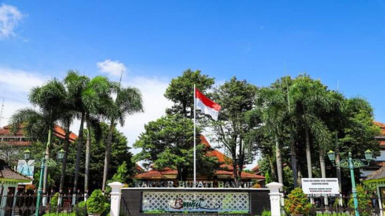 Kantor Pemkab Bantul, DIY (ANTARA/Hery Sidik)