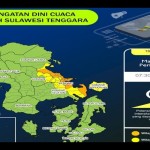 BMKG Kendari prakirakan empat wilayah di Sultra diguyur hujan-1673835613