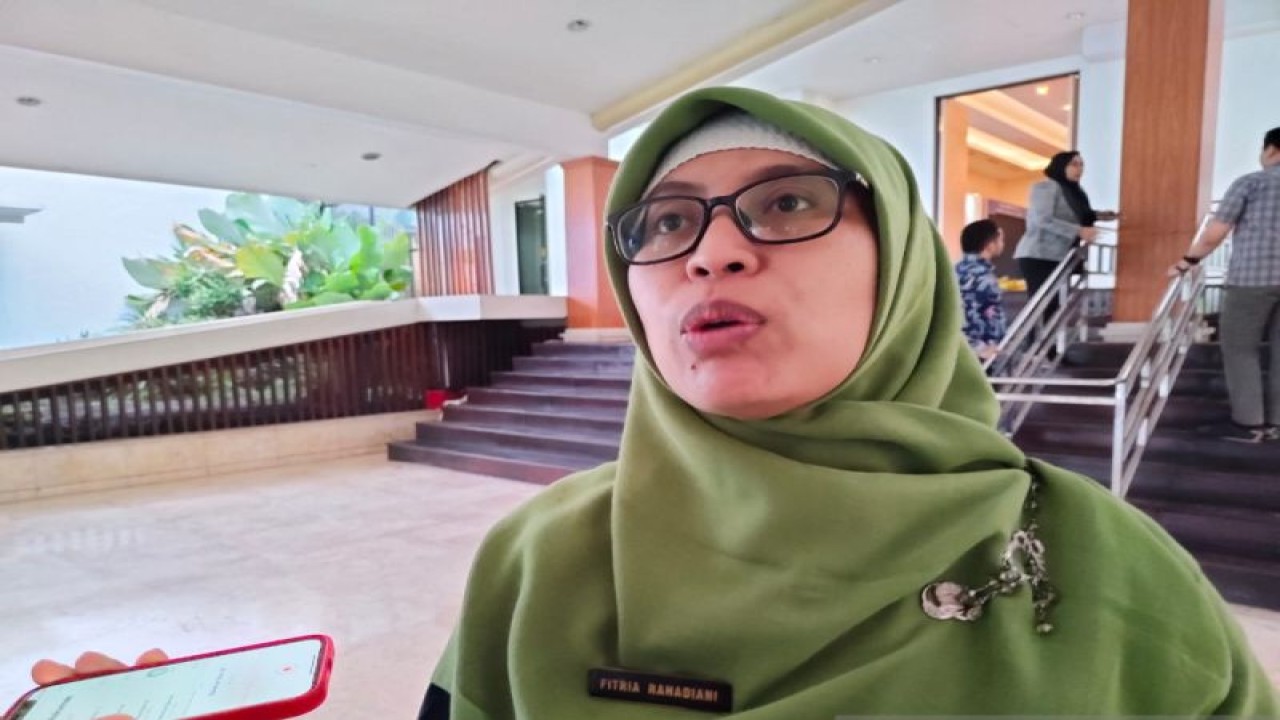 Kepala Badan Pembinaan Badan Usaha Milik Daerah (BP BUMD) DKI Jakarta Fitria Rahadiani di kawasan Ancol, Jakarta, Jumat (27/1/2023). ANTARA/Ricky Prayoga