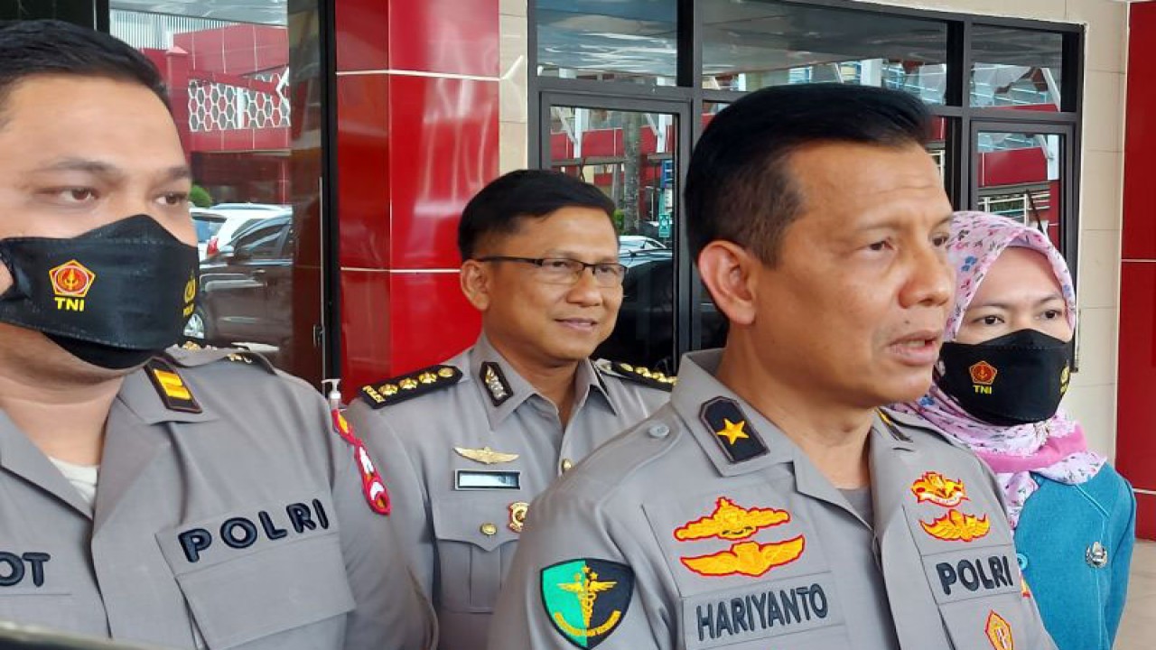 Kepala RS Polri Kramat Jati Brigjen Pol Hariyanto saat ditemui di Jakarta, Kamis (5/1/2023). ANTARA/Yogi Rachman