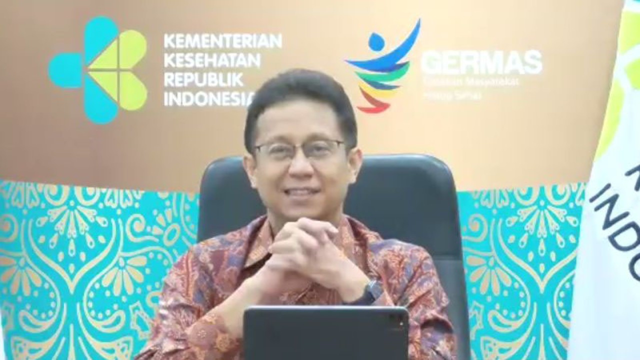 Tangkapan layar Menteri Kesehatan RI Budi Gunadi Sadikin dalam Konferensi Pers Kinerja 2022 dan Program Kerja 2023 Kemenkes yang diikuti secara daring di Jakarta, Kamis (4/1/2023). (ANTARA/Hreeloita Dharma Shanti)