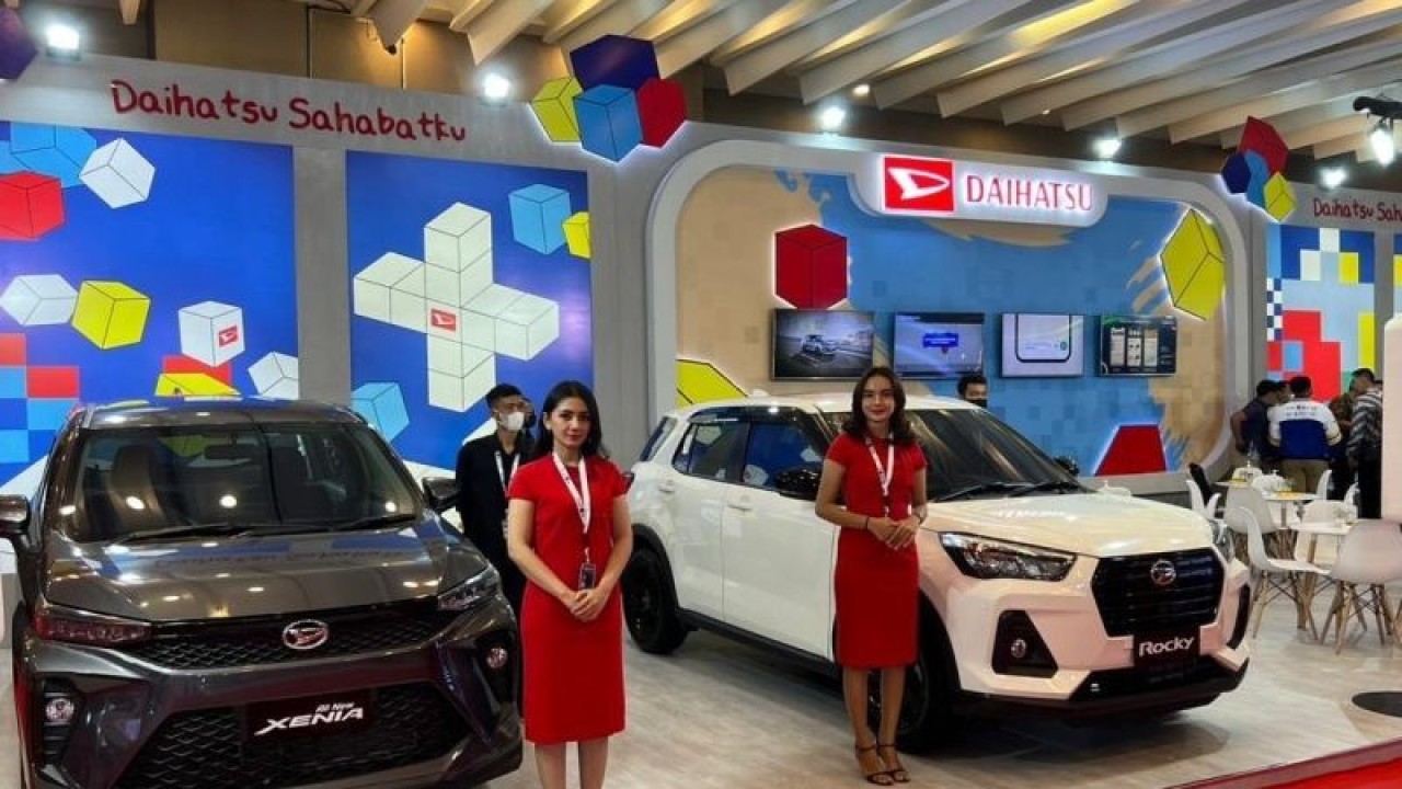 Daihatsu di GIIAS 2022 Medan, Sumatra Utara, 5-9 Oktober 2022. (ANTARA/HO/Daihatsu)