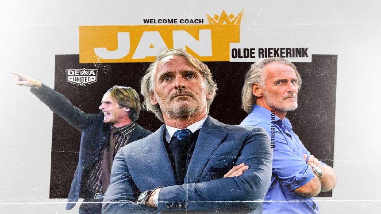 Pelatih baru Dewa United Jan Olde Riekerink. (ANTARA/HO-Dewa United)