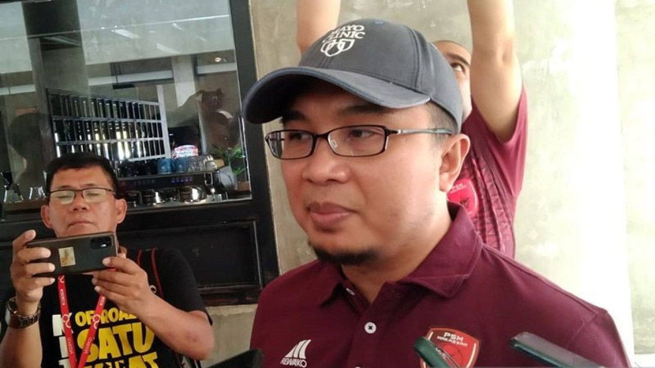 Direktur Utama PSM Makassar Sadikin Aksa. ANTARA/HO-PSM/am.