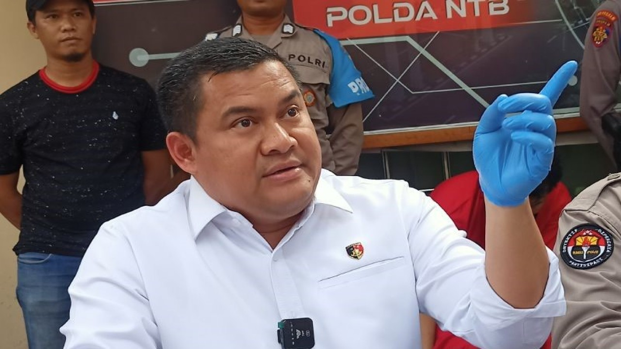 Dirreskrimum Polda NTB Kombes Pol. Teddy Ristiawan. (ANTARA/Dhimas B.P.)