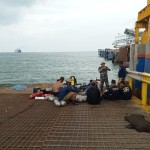Dislambair: Evakuasi truk jatuh di Dermaga Merak belum bisa dipastikan-1672732892