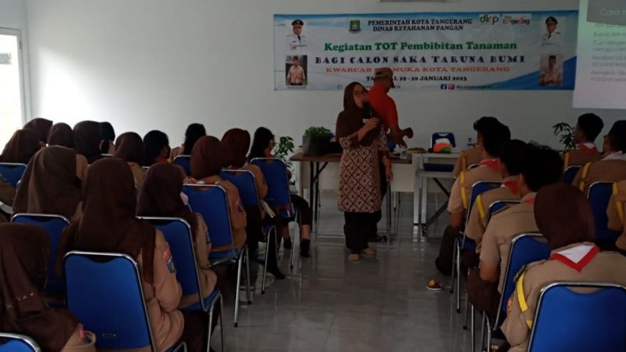 Training of Trainer (ToT) dilaksanakan dari tanggal 19-20 Januari 2023 bertempat di Balai Pertanian Terpadu UPT Hortikultura DKP Kota Tangerang di kawasan Neglasari